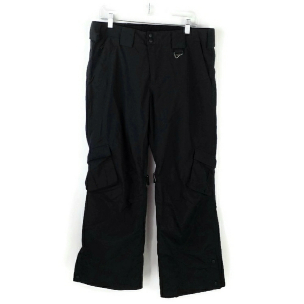 Sims Bodashious Black Adjustable Snowboarding Pants Womens Size Large EUC